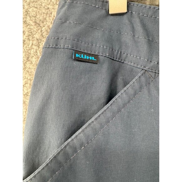 Kühl Mens Navy Blue Cargo Shorts 32 Waist Outdoor Hiking Adventure Wear - Picture 5 of 10